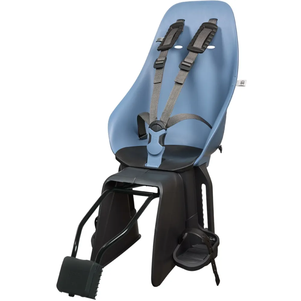 uPRISE Bikes Urban Iki Rear Seat TA-KE Frame Mount - Fuji Blue/Bincho Black | Price match, 365 day return s, 18-Month Warranty, Finance Available & Free UK Delivery