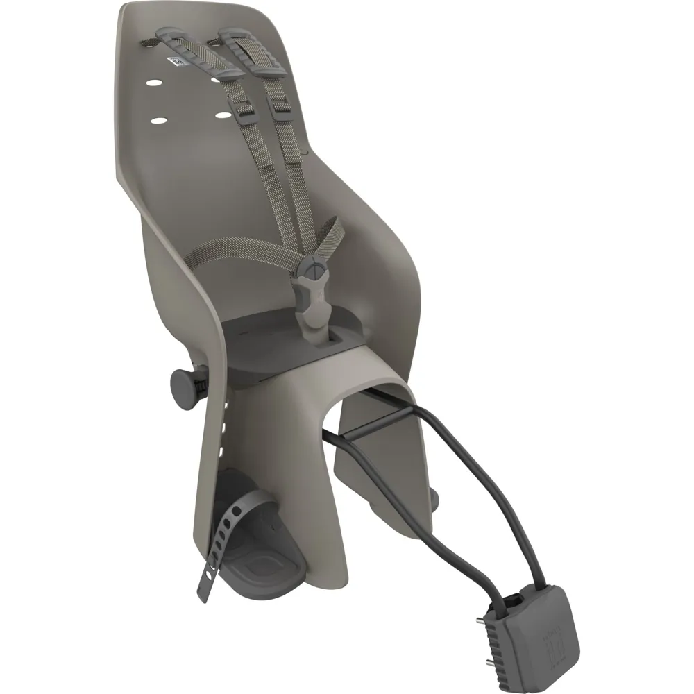 uPRISE Bikes Urban Iki Rear Seat U-ME Frame Mount - Suzume Grey / Bincho Black | Price match, 365 day return s, 18-Month Warranty, Finance Available & Free UK Delivery