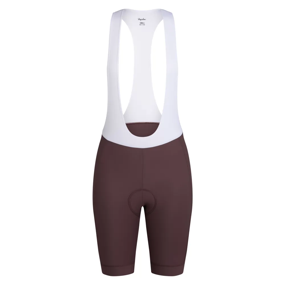 uPRISE Bikes Rapha Core Women's Bib Shorts - Huckleberry/White | Price match, 365 day returns, 18-Month Warranty, Finance Available & Free UK Delivery