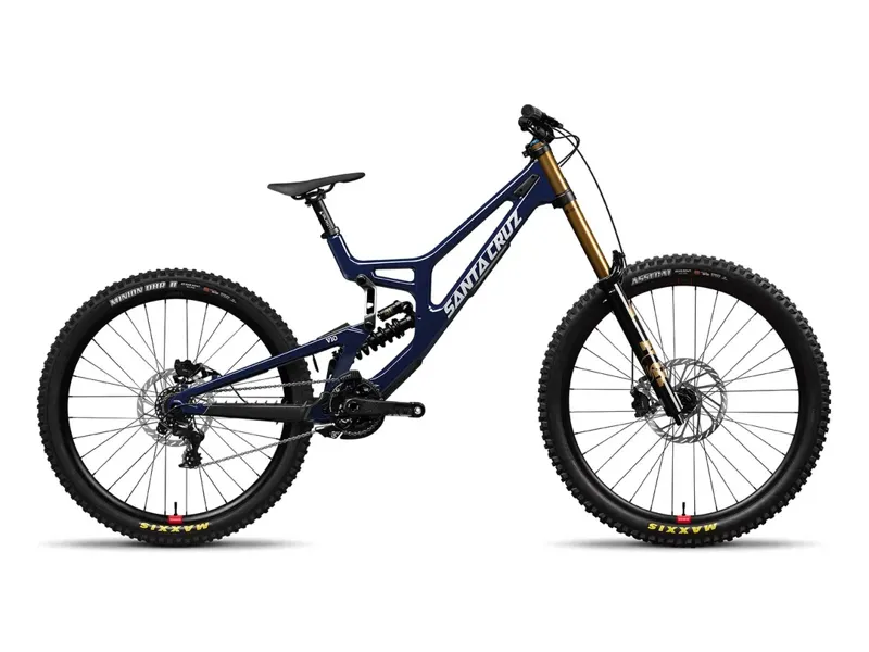 Santa Cruz V10 8 Carbon CC XO12027 DH Bike - Medium - Liquid Blue