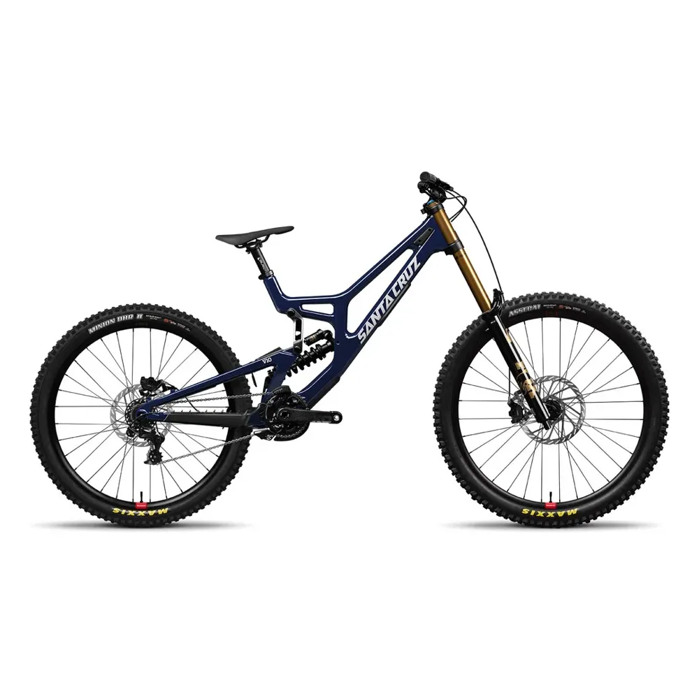 uPRISE Bikes Santa Cruz V10 8 Carbon CC XO12027 DH Bike - Medium - Liquid Blue | Price match, 365 day returns, 18-Month Warranty, Finance Available & Free UK Delivery