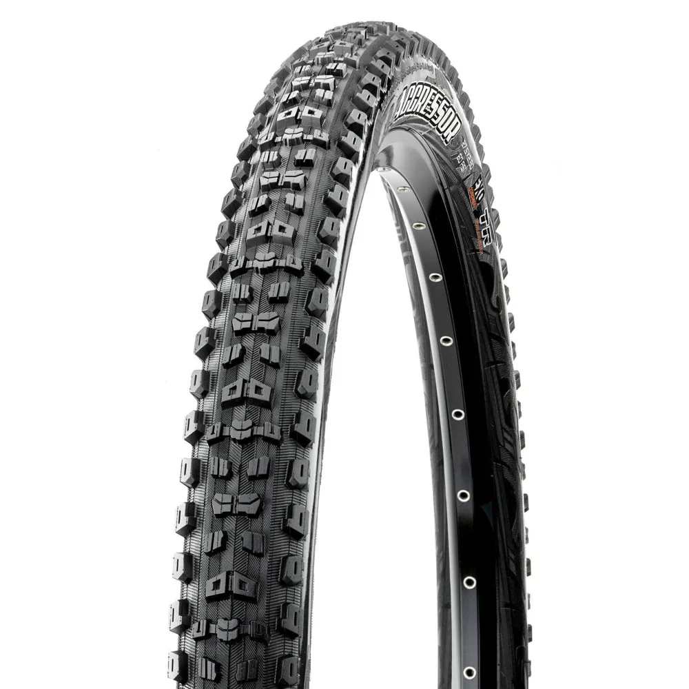 uPRISE Bikes Maxxis Aggressor 29x2.5WT 60 TPI Folding Dual Compound EXO Tubeless Tyre | Price match, 365 day return s, 18-Month Warranty, Finance Available & Free UK Delivery