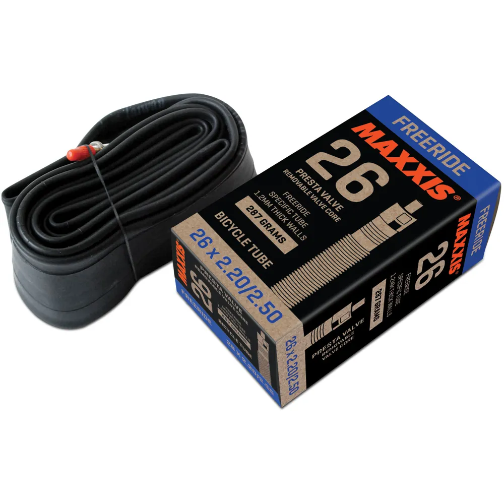 uPRISE Bikes Maxxis Freeride Tube 27.5 x 2.2 - 2.5 Presta 48mm Inner Tube | Price match, 365 day return s, 18-Month Warranty, Finance Available & Free UK Delivery