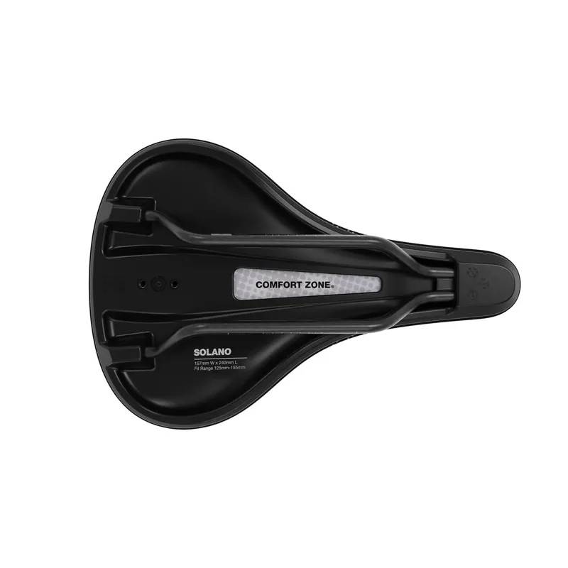WTB Solano Saddle - Carbon Rails - Wide - Black-3