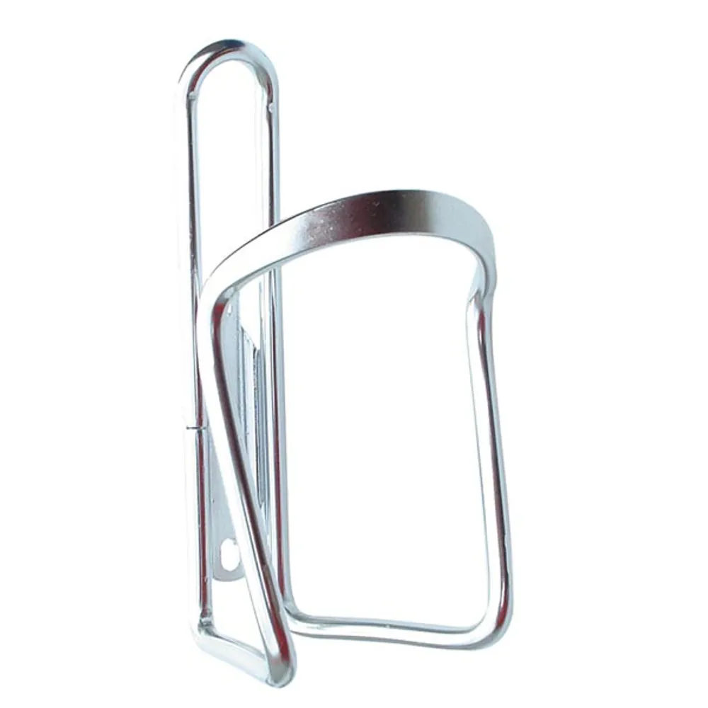uPRISE Bikes Passport Alloy Water Bottle Cage - Silver - 6mm | Price match, 365 day return s, 18-Month Warranty, Finance Available & Free UK Delivery