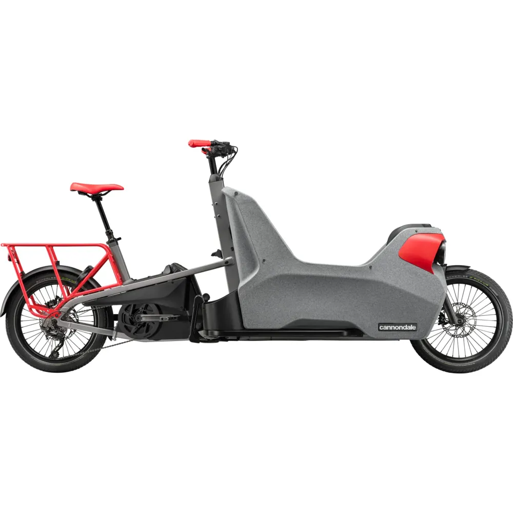 uPRISE Bikes Cannondale Wonderwagen Neo 2 Electric Cargo Bike - Grey | Price match, 365 day return s, 18-Month Warranty, Finance Available & Free UK Delivery