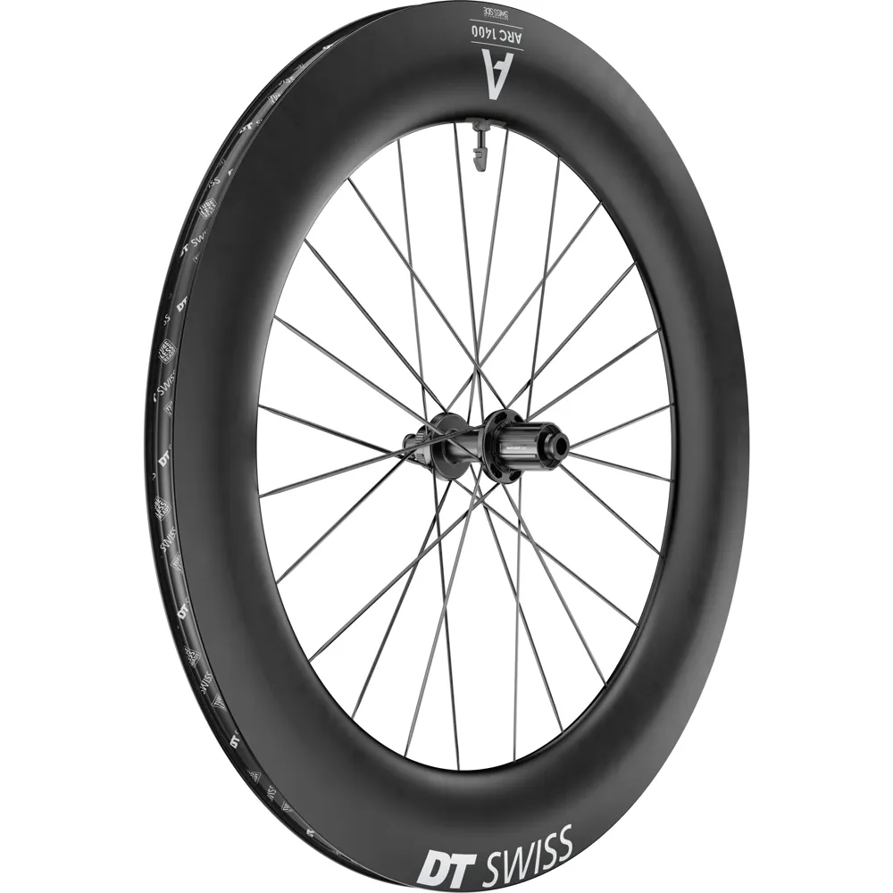 uPRISE Bikes Dt Swiss ARC 1400 DICUT Disc Carbon Clincher 85 x 22mm 700c Rear Wheel | Price match, 365 day returns, 18-Month Warranty, Finance Available & Free UK Delivery