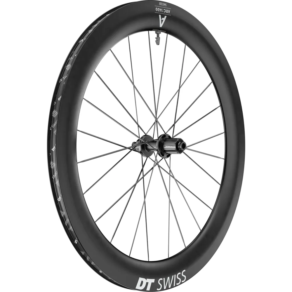 uPRISE Bikes Dt Swiss ARC 1400 DICUT Disc Carbon Clincher 65 x 22mm 700x Rear Wheel | Price match, 365 day returns, 18-Month Warranty, Finance Available & Free UK Delivery