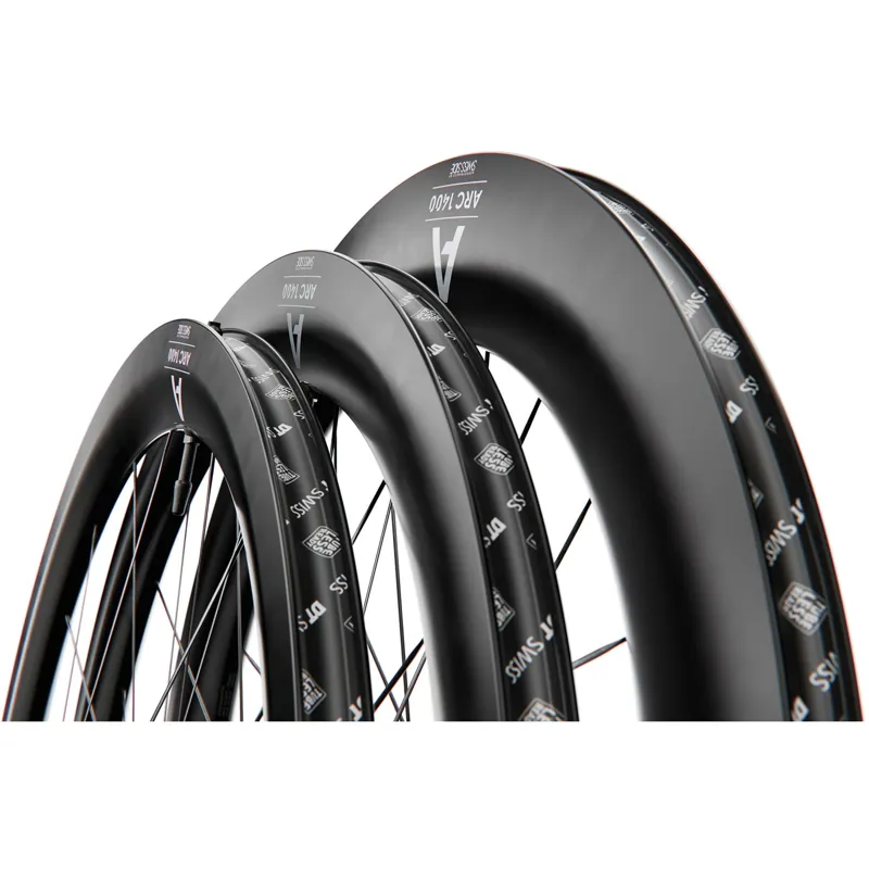 Dt Swiss ARC 1400 DICUT Disc Carbon Clincher 65 x 22mm 700x Rear Wheel-4
