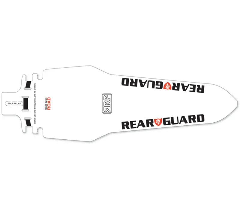 RRP Rearguard Road Bike Rear Mudguard - White