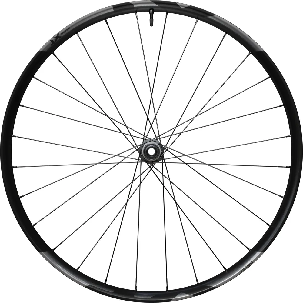 uPRISE Bikes Shimano XT M8200 15x110mm E-thru Centre Lock disc 29er Front MTB Wheel | Price match, 365 day return s, 18-Month Warranty, Finance Available & Free UK Delivery