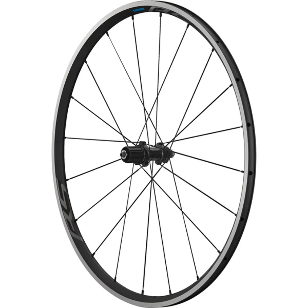 uPRISE Bikes Shimano WH-RS300 130mm 9/10/11Spd QR Clincher Rear Road Wheel - Black | Price match, 365 day return s, 18-Month Warranty, Finance Available & Free UK Delivery