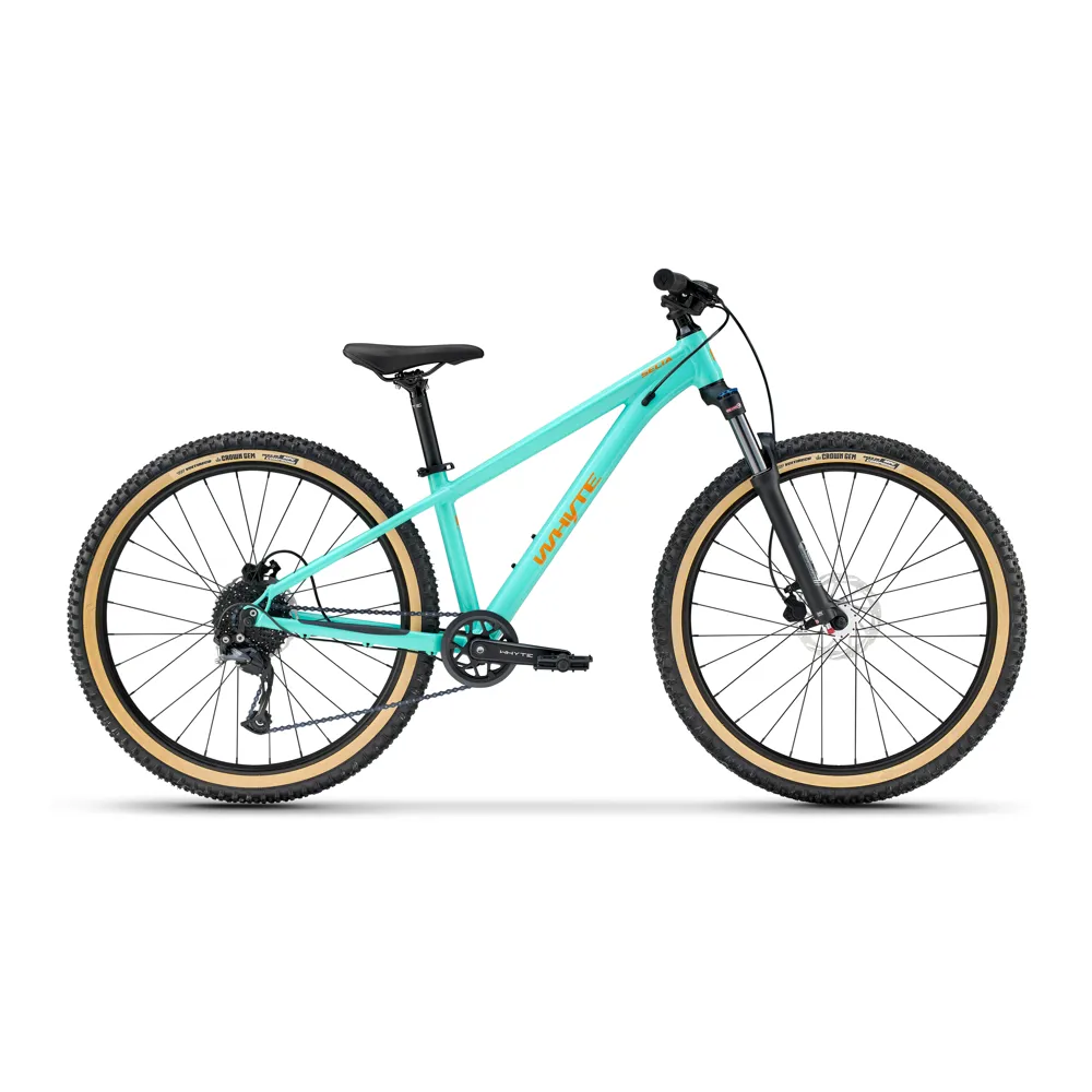 uPRISE Bikes Whyte Bikes Whyte Secta 26 2026 Junior Hardtail Mountain Bike - Aqua/Coral Orange | Price match, 365 day return s, 18-Month Warranty, Finance Available & Free UK Delivery