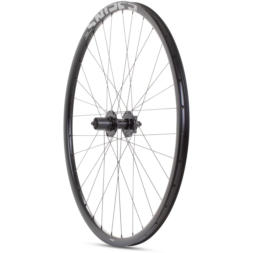 uPRISE Bikes M Part QC400 Disc 6 Bolt Hub with Sniper TLR 700c Rear Gravel Wheel - Black | Price match, 365 day return s, 18-Month Warranty, Finance Available & Free UK Delivery