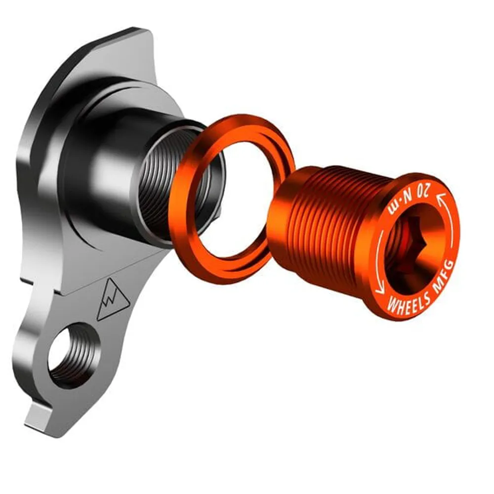 uPRISE Bikes Wheels Manufacturing Derailleur Hanger/Dropout 404-3 - Orange Bolt | Price match, 365 day return s, 18-Month Warranty, Finance Available & Free UK Delivery