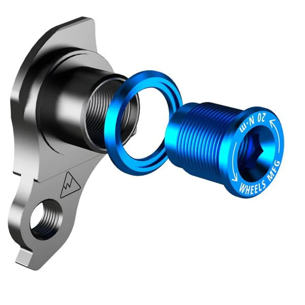 uPRISE Bikes Wheels Manufacturing Derailleur Hanger/Dropout - 404-5 - Teal Bolt | Price match, 365 day return s, 18-Month Warranty, Finance Available & Free UK Delivery