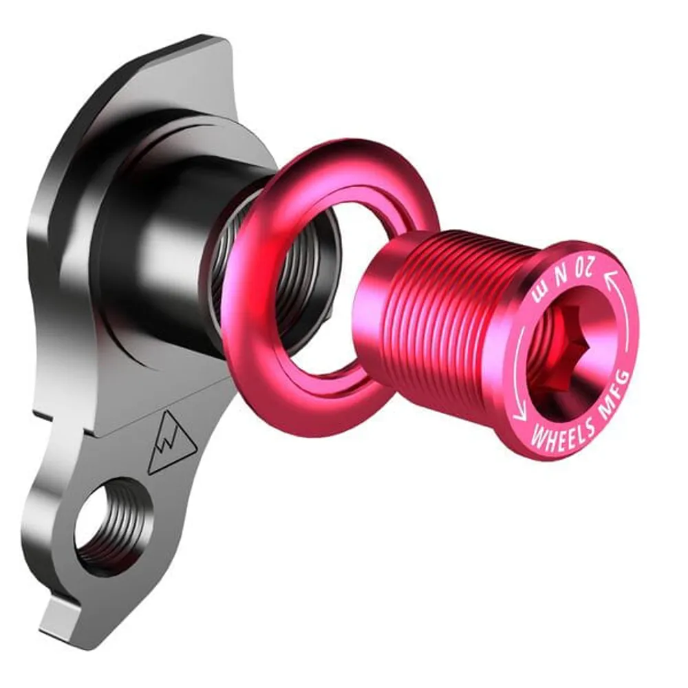 uPRISE Bikes Wheels Manufacturing Derailleur Hanger/Dropout - 487-4 - Pink Bolt | Price match, 365 day return s, 18-Month Warranty, Finance Available & Free UK Delivery