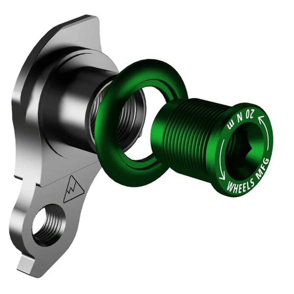 uPRISE Bikes Wheels Manufacturing Derailleur Hanger/Dropout - 487-9 - Green Bolt | Price match, 365 day return s, 18-Month Warranty, Finance Available & Free UK Delivery