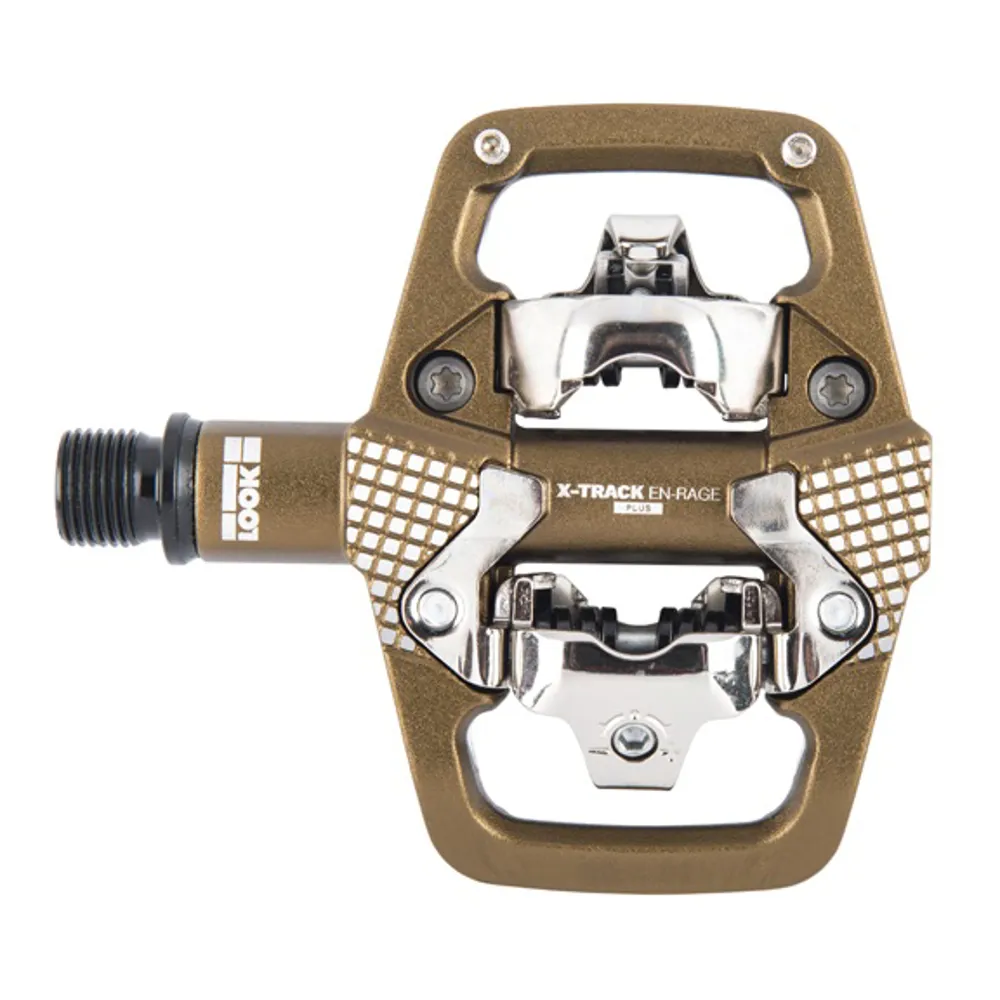 uPRISE Bikes Look X-Track EN-RAGE Plus Clipless MTB Pedals - Bronze | Price match, 365 day return s, 18-Month Warranty, Finance Available & Free UK Delivery