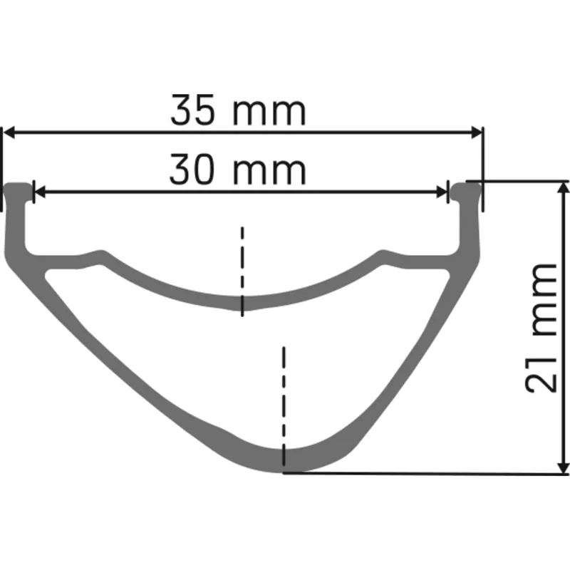 DT Swiss XM 1700 30mm Rim Centre Lock 15x110 BOOST 29er Front Wheel-2
