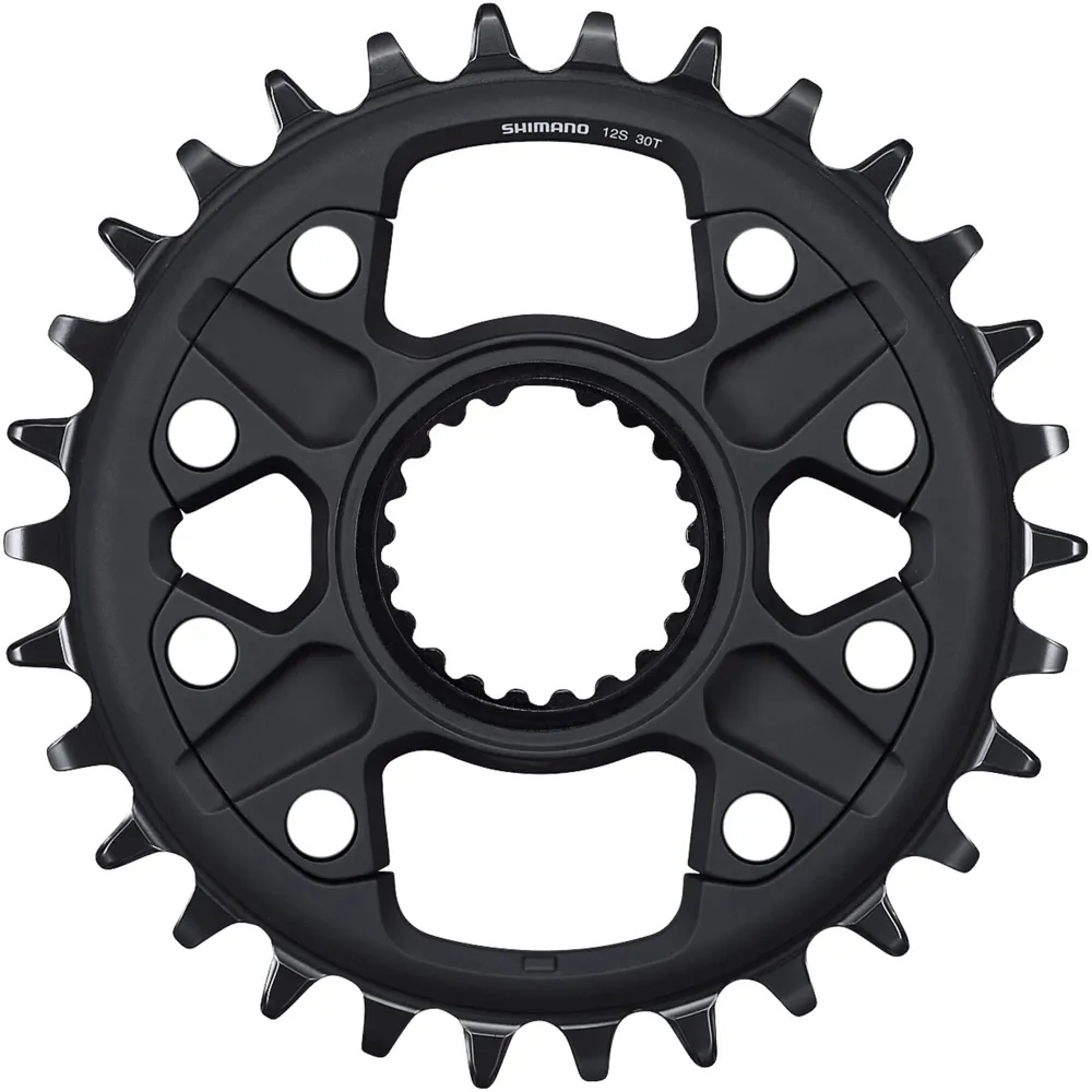 uPRISE Bikes Shimano FC-M6100-1 Deore 12 Speed Single Chainring - 30T | Price match, 365 day return s, 18-Month Warranty, Finance Available & Free UK Delivery