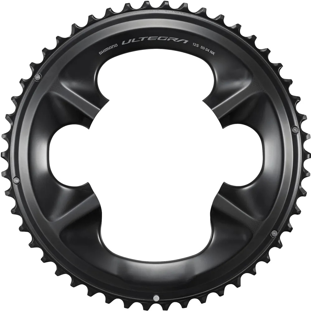 uPRISE Bikes Shimano FC-R8100 Ultegra 12 Speed Outer Chainring - 50T-NK for 50/34T | Price match, 365 day return s, 18-Month Warranty, Finance Available & Free UK Delivery