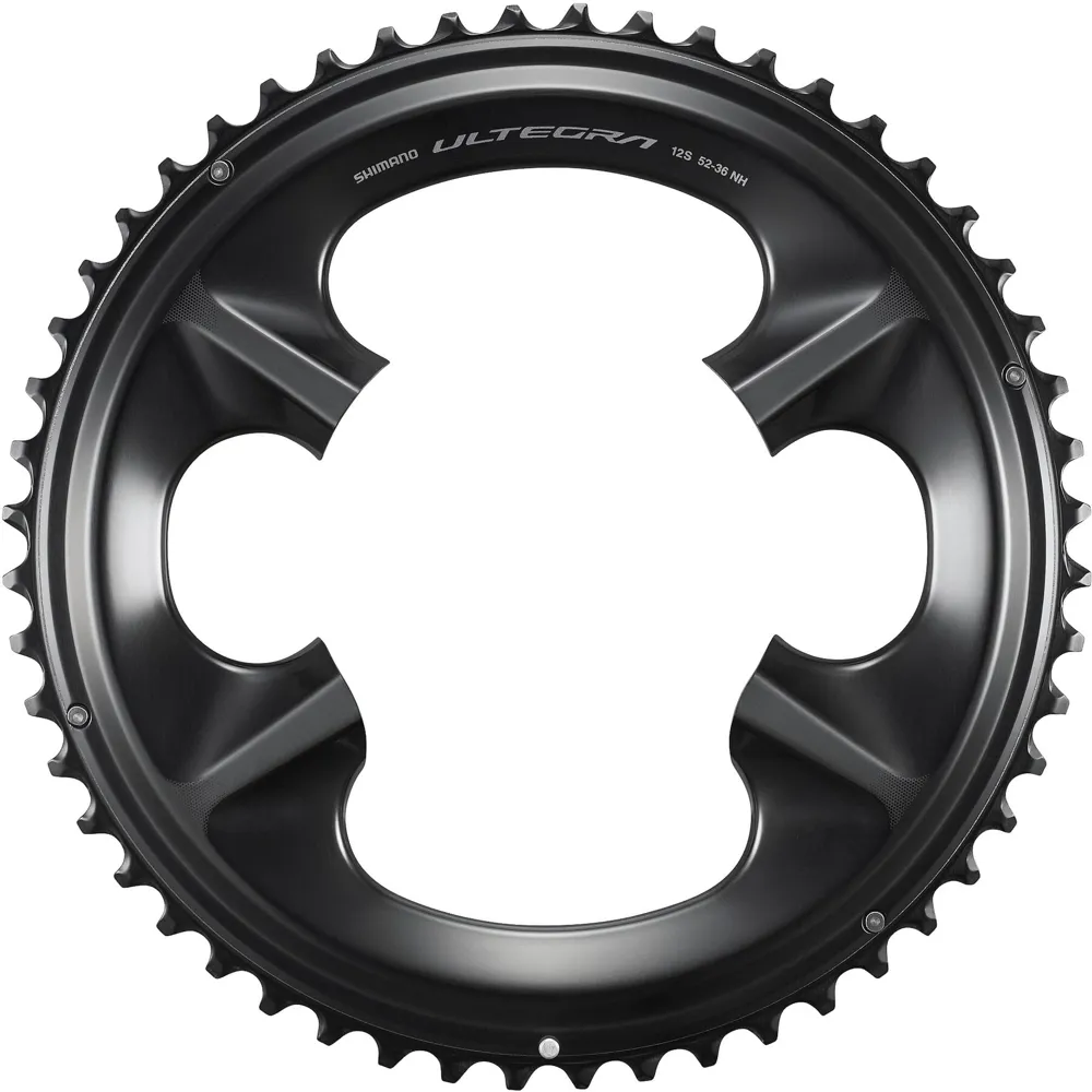 uPRISE Bikes Shimano FC-R8100 Ultegra 12 Speed Outer Chainring - 52T-NH for 52/36T | Price match, 365 day return s, 18-Month Warranty, Finance Available & Free UK Delivery