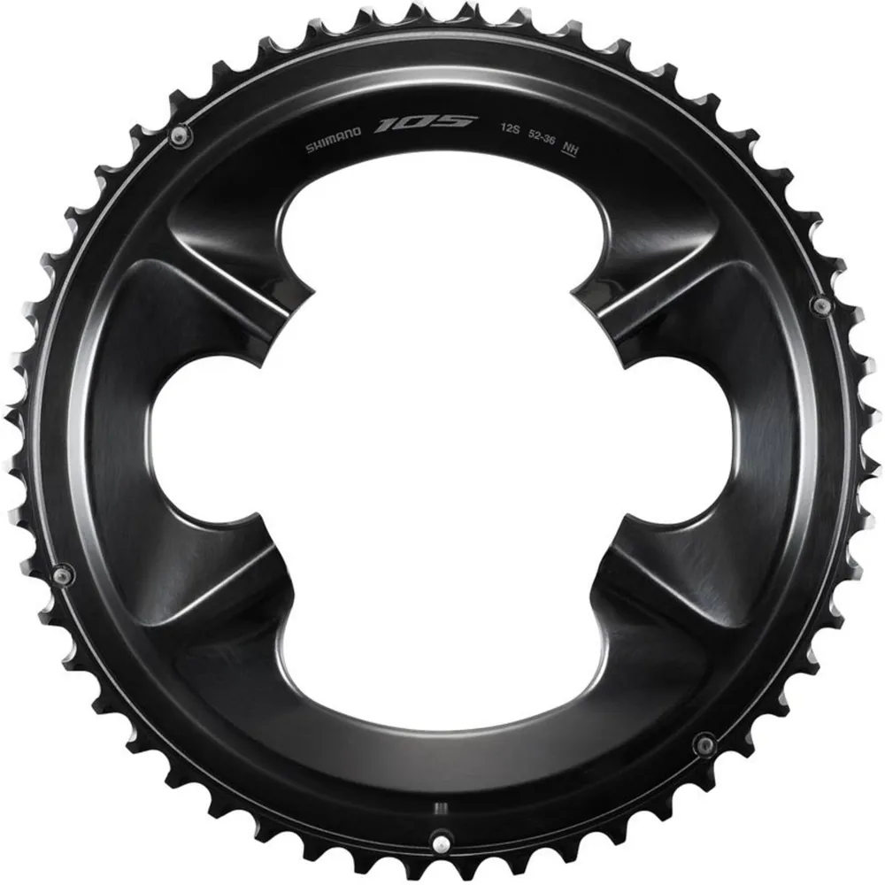 uPRISE Bikes Shimano FC-R7100 105 12 Speed Outer Chainring - 52T-NH for 52/36T | Price match, 365 day return s, 18-Month Warranty, Finance Available & Free UK Delivery