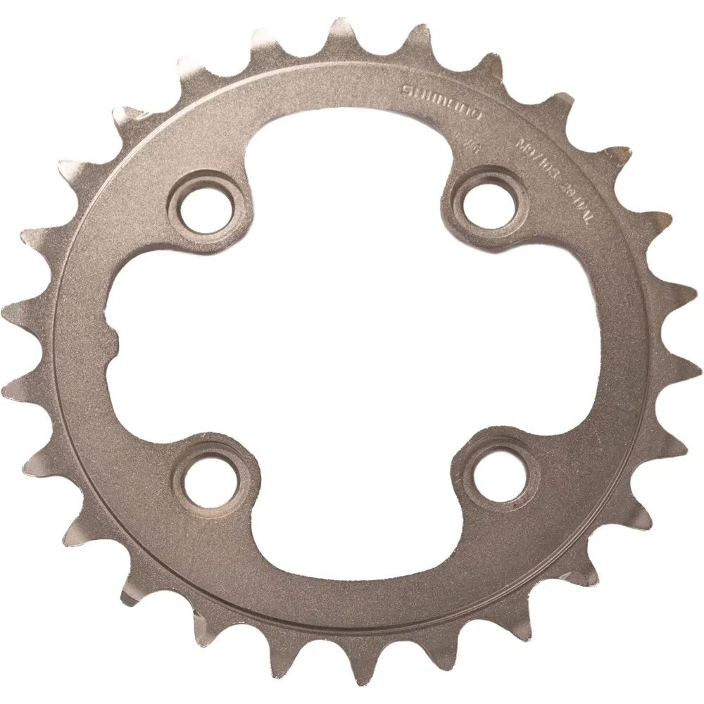 uPRISE Bikes Shimano FC-M771 Deore XT 9 Speed Triple Inner Chainring - 26T - Silver | Price match, 365 day return s, 18-Month Warranty, Finance Available & Free UK Delivery