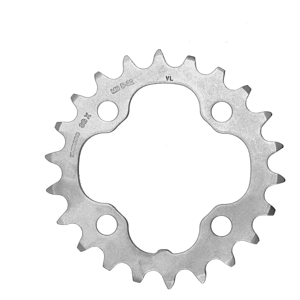 uPRISE Bikes Shimano FC-M532 Deore 10 Speed Triple Inner Chainring - 22T - Silver | Price match, 365 day return s, 18-Month Warranty, Finance Available & Free UK Delivery