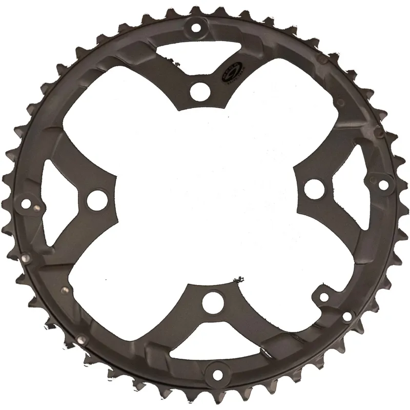 Shimano FC-M590 9 Speed Triple Outer Chainring - CRG 48T - Grey