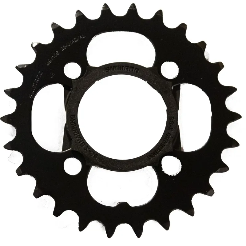Shimano FC-T4010 Alivio 9spd Triple Inner Chainring - 26T + chain protector-1