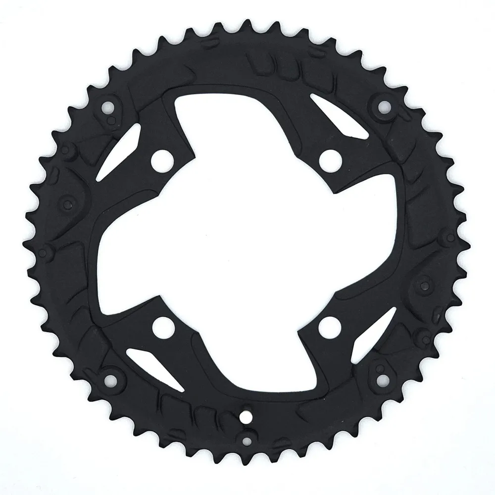 uPRISE Bikes Shimano FC-T4010 Alivio 9 Speed Triple Outer Chainring - 48T | Price match, 365 day return s, 18-Month Warranty, Finance Available & Free UK Delivery