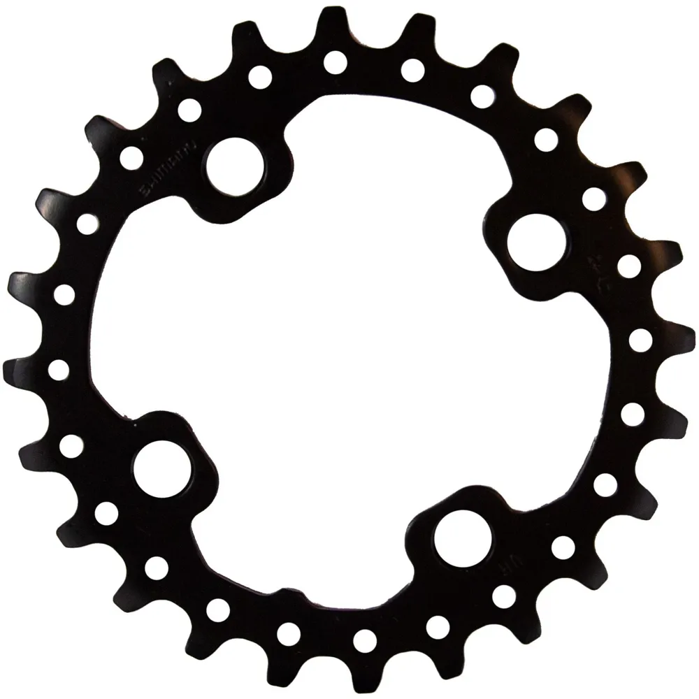 uPRISE Bikes Shimano FC-M617 Deore 10 Speed Double Inner Chainring - 24T-AZ | Price match, 365 day return s, 18-Month Warranty, Finance Available & Free UK Delivery