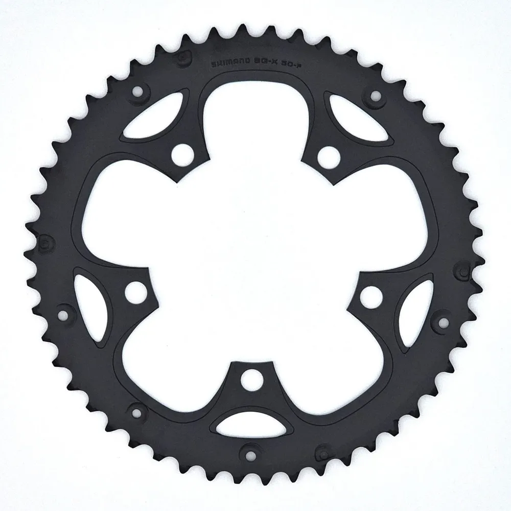 uPRISE Bikes Shimano FC-RS200 Road 8 Speed Outer Chainring - 50T-F for 50/34T | Price match, 365 day return s, 18-Month Warranty, Finance Available & Free UK Delivery
