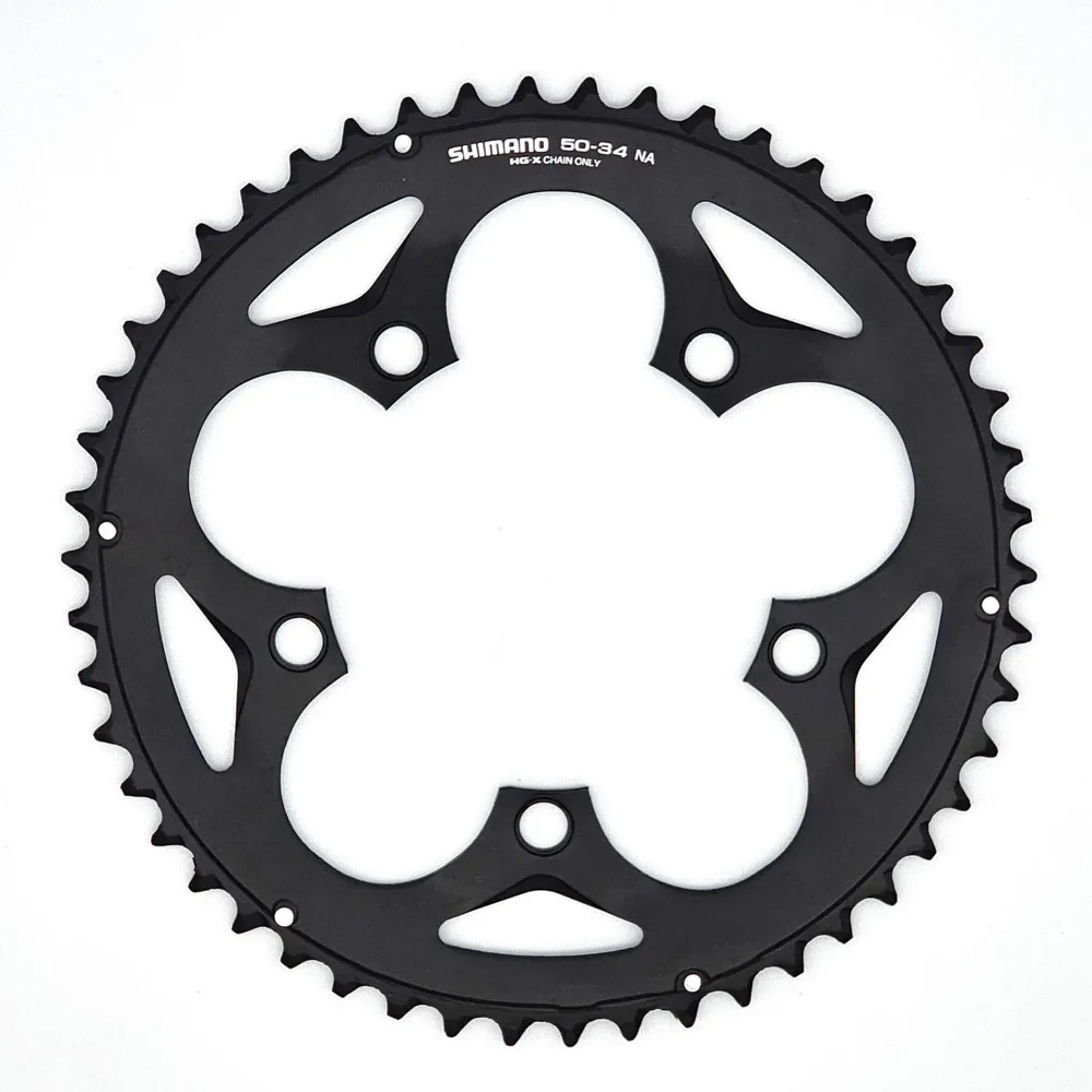 uPRISE Bikes Shimano FC-RS400 Tiagra 10 Speed Outer Chainring 50T-NA for 50/34T | Price match, 365 day return s, 18-Month Warranty, Finance Available & Free UK Delivery
