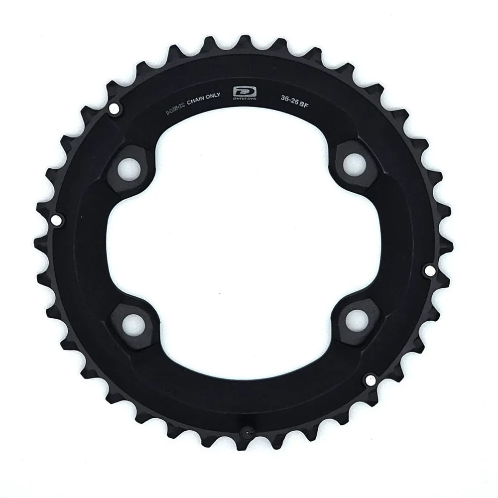 uPRISE Bikes Shimano FC-M6000-2 Deore 10 Speed Outer Chainring - 36T-BF for 36-26T | Price match, 365 day return s, 18-Month Warranty, Finance Available & Free UK Delivery