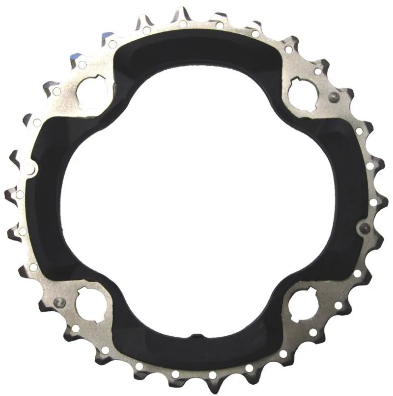 Shimano FC-M6000 Deore 10 Speed Triple Middle Chainring - 30T-AN