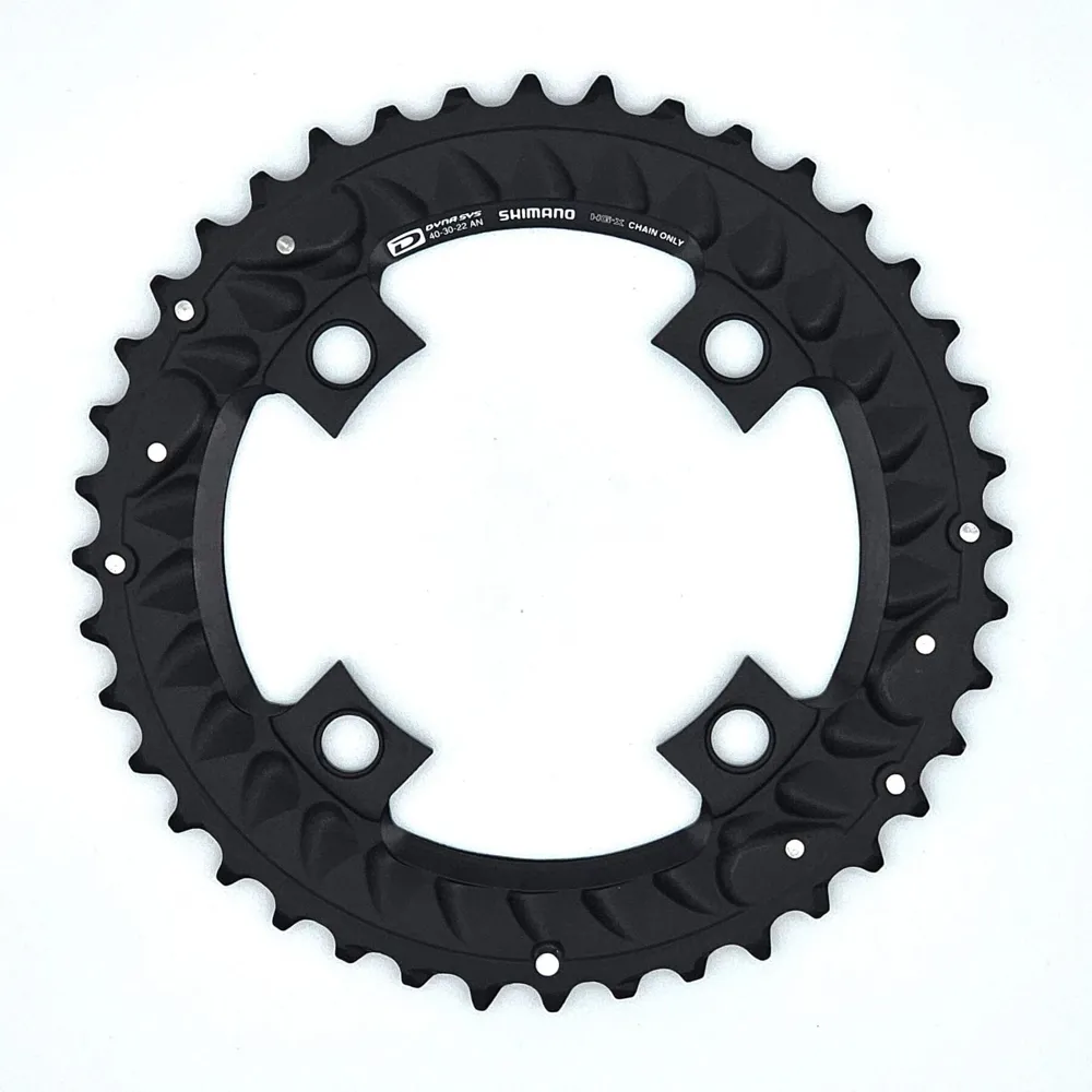 uPRISE Bikes Shimano FC-M6000 Deore 10 Speed Triple Outer Chainring - 40T-AN | Price match, 365 day return s, 18-Month Warranty, Finance Available & Free UK Delivery