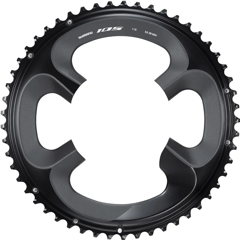 Shimano FC-R7000 105 11 Speed Outer Chainring 53T-MW - Black