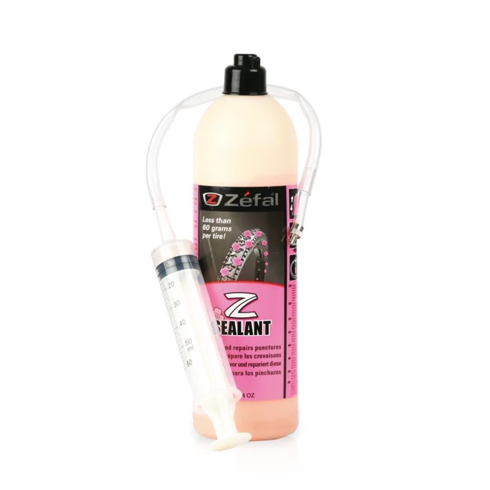 uPRISE Bikes Zefal Z-Sealant Tyre Sealant - 1ltr Bottle +Syringe | Price match, 365 day return s, 18-Month Warranty, Finance Available & Free UK Delivery
