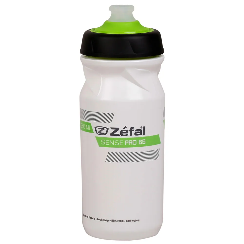 uPRISE Bikes Zefal Sense Pro 65 Bottle - White - 650ml | Price match, 365 day return s, 18-Month Warranty, Finance Available & Free UK Delivery