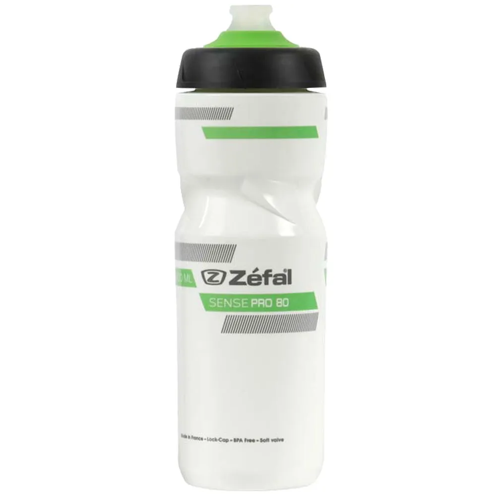 uPRISE Bikes Zefal Sense Pro 80 Bottle - White - 800ml | Price match, 365 day return s, 18-Month Warranty, Finance Available & Free UK Delivery