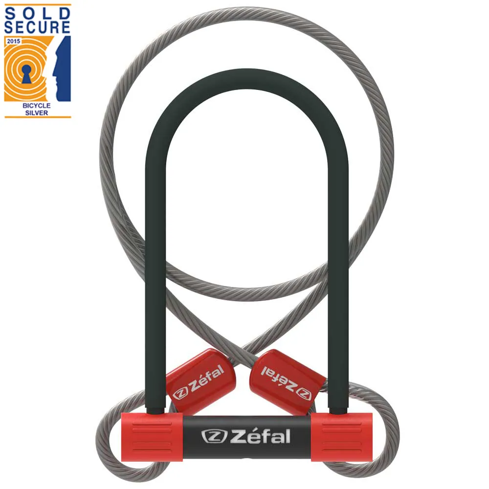 uPRISE Bikes Zefal K-Traz U13 D Lock With Extension Cable | Price match, 365 day return s, 18-Month Warranty, Finance Available & Free UK Delivery