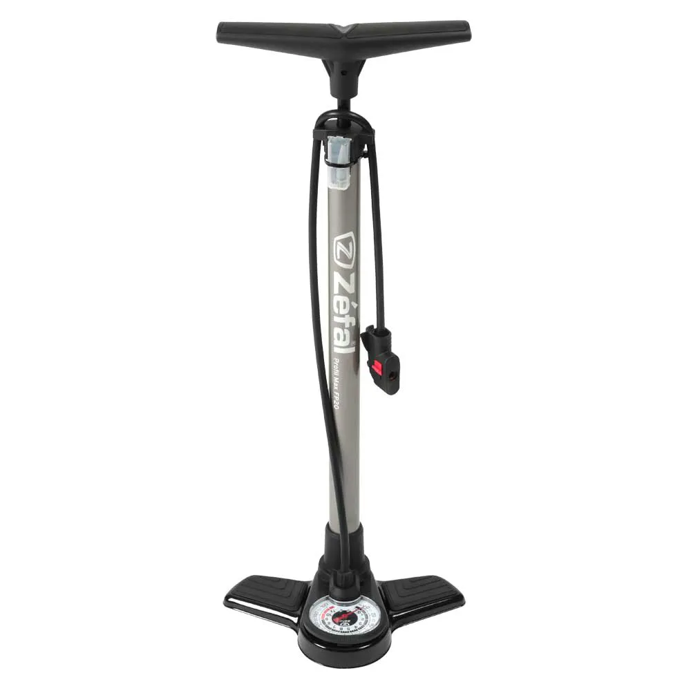 uPRISE Bikes Zefal Profil Max FP20 Track Pump - White | Price match, 365 day return s, 18-Month Warranty, Finance Available & Free UK Delivery
