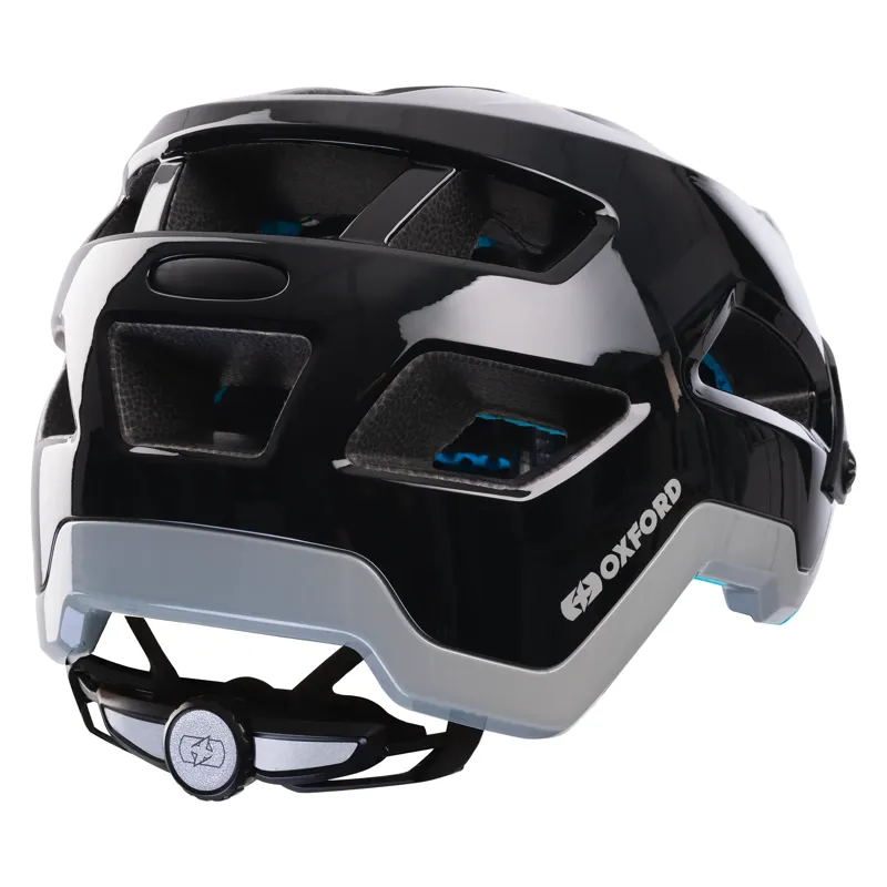 Oxford Altius MTB Helmet - Black/Grey-1