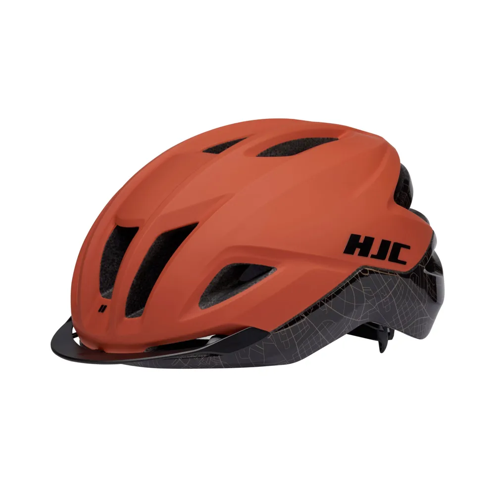 uPRISE Bikes HJC Crosser Urban Helmet - Brick City | Price match, 365 day return s, 18-Month Warranty, Finance Available & Free UK Delivery