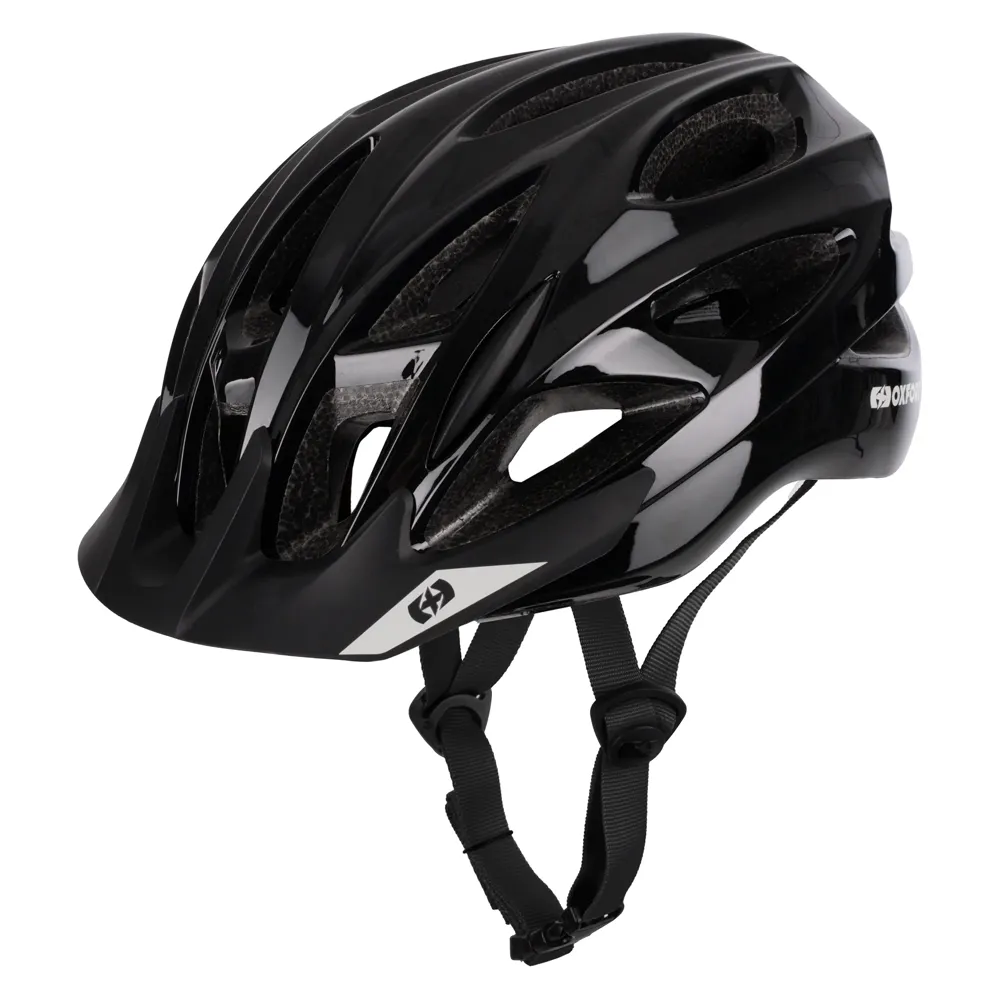 uPRISE Bikes Oxford Hoxton MTB Helmet - Gloss Black | Price match, 365 day return s, 18-Month Warranty, Finance Available & Free UK Delivery