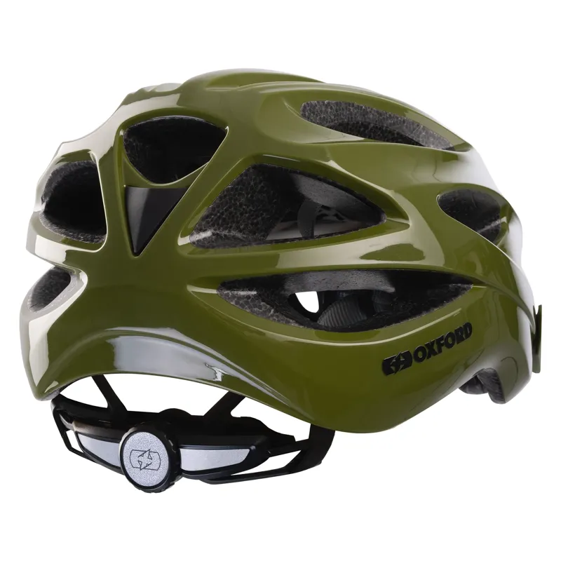 Oxford Hoxton MTB Helmet - Gloss Olive Green-1