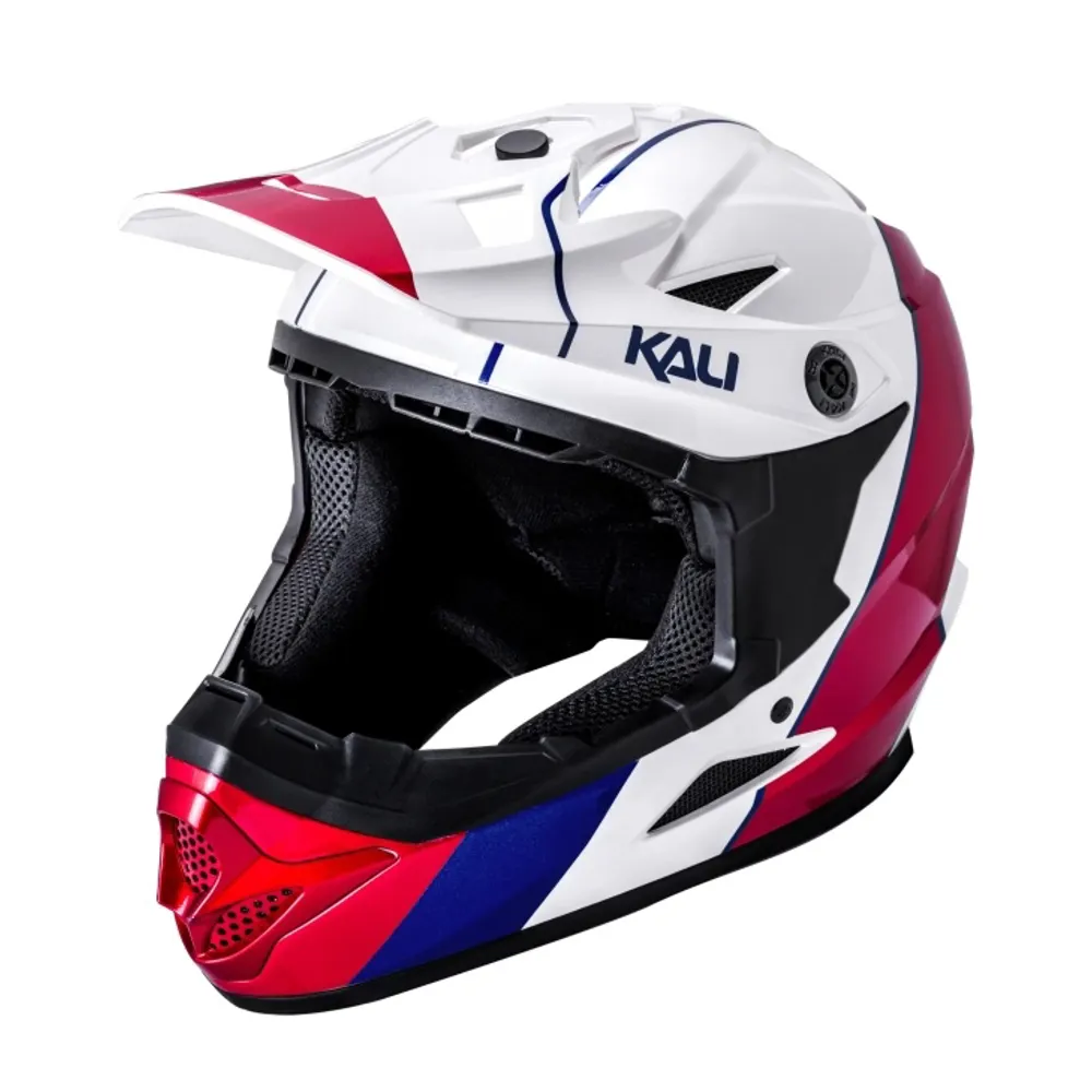 uPRISE Bikes Kali Zoka Stripe Full Face Helmet - Firecracker | Price match, 365 day returns, 18-Month Warranty, Finance Available & Free UK Delivery